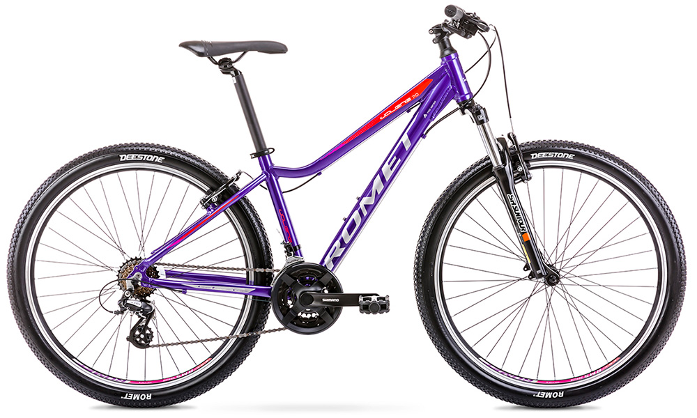 Фотография Велосипед ROMET Jolene 7.0 27,5" (2021) 2021 Фиолетовый
